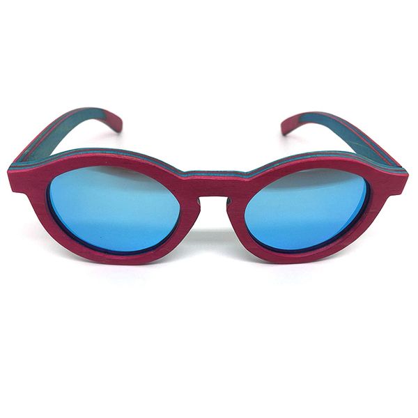 

oem custom fashionable uv400 mens polarized wooden sunglasses