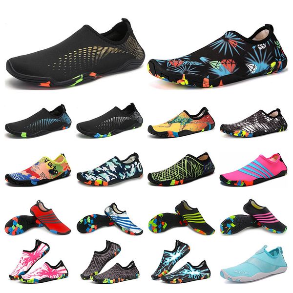 

mens swimming diving outdoor beach shoes soft-soled creek sneakers black white snake barefoot skin snorkeling wading fitness men womens trai