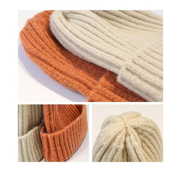 

new solid knitted warm soft hats for women beanie fashion trendy winter women casual caps hair acc jlluuf