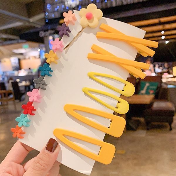 

girls cute cartoon animal fruit colorful hair pins children sweet hair clip barrettes headband kids hair accessories gift, Slivery;white