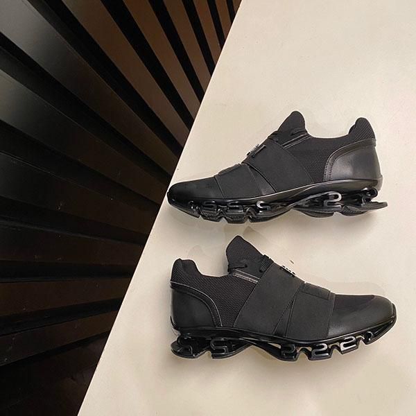 

new fashion men's leather outdoor leisure trainer shoes fashion casual shoes men's luxury young men's shoes with, Black