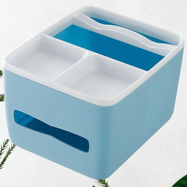 

1pc multi-purpose tissue box deskstorage box for store l dorm home