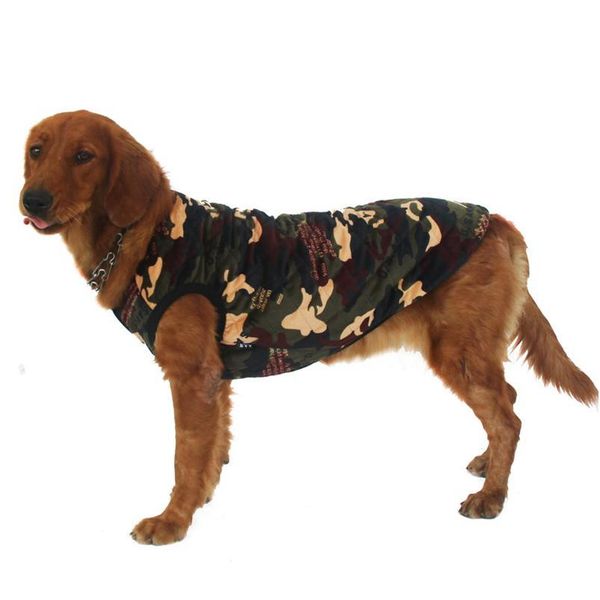

dog vest winter dog clothes for large dog jackets golden retriever plush polyester coat suitable labrador alaska shephe bbyoqv