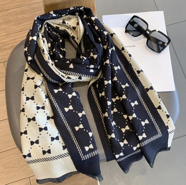 

winter warm women tassel scarf fashion ladies thicken double-sided outdoor bowknot plaid print scarf shawl casual christmas gifts ly12182, Red;brown