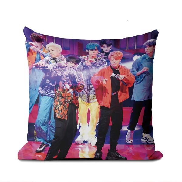 

digital bts cushion pillow cover, cushion, bulletproof youth printing customized