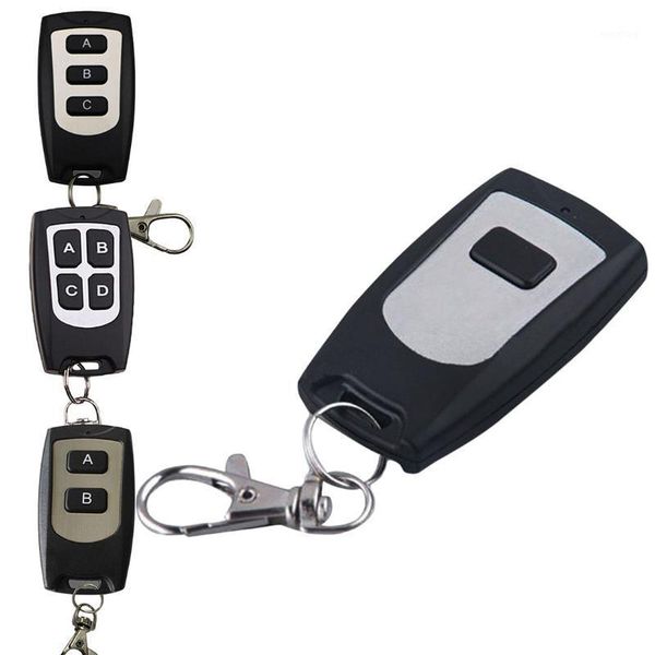 

waterproof 200m wireless remote control 1-4 button transmitter 315 433 mhz ak-fs01234 remote control transmitter1