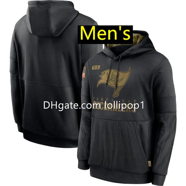

tampa bay buccaneer hoodie sweatshirt 2020 salute to service sideline performance pullover crucial catch black football hoodie, Blue;black