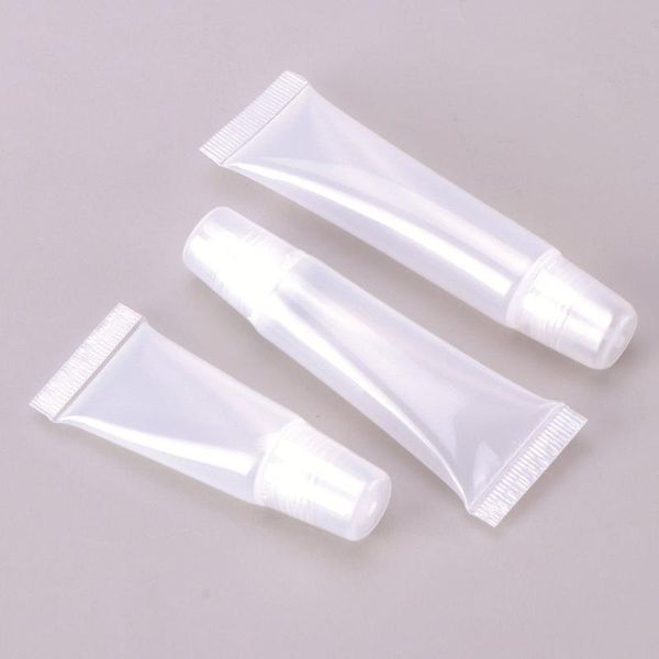 

storage bottles & jars 50pcs 10ml empty lip glosses tubes for diy with 2pcs funnels msu88