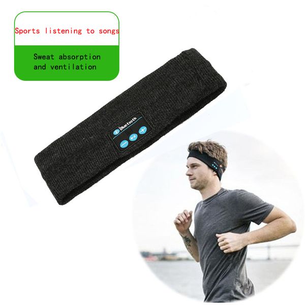 

cross-border explosive bluetooth music headband amazon selling wireless bluetooth sports music headset sports headband