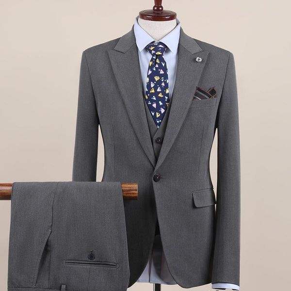 

men's suits & blazers the suit three-piece wedding dress small business cultivate morality, White;black