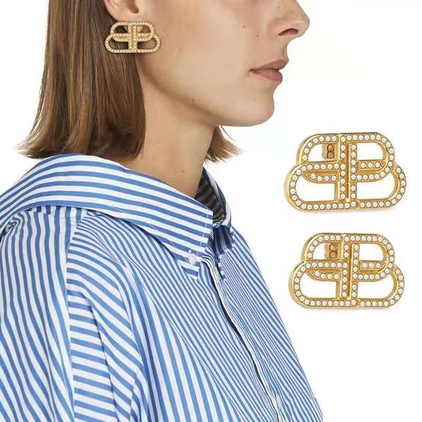 

style popular pearl earrings fashion new trend earrings, Golden