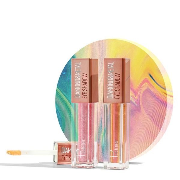 

new liquid eyeshadow star diamond lying silkworm brightens polarized light mermaid metal eye shadow liquid
