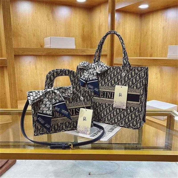 

bag embroidery women's large capacity leisure shopping tote 60% off wholesale sales