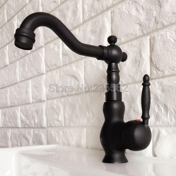 

bathroom sink faucets faucet basin single hole handle deck mount &cold mixer tap black oil rubbed bronze lnf3561