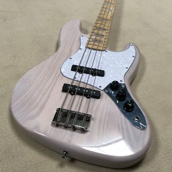 

actory customized high-quality professional playing electric guitar, pink stripe + white shell guard, maple neck