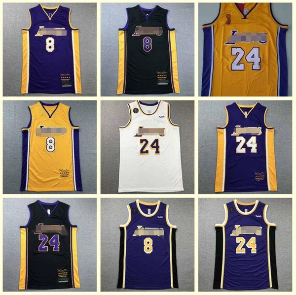 

men los angeles lakers black mamba bryant mark basketball jersey;swingmen nba jerseys, Black;red