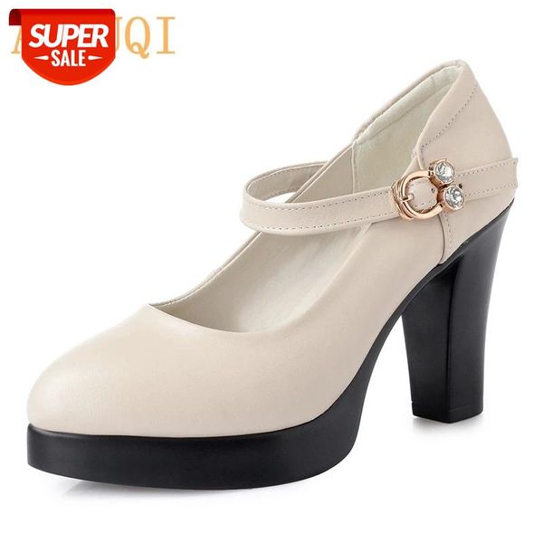 

aiyuqi high heels women pumps wedding trend 2020 new genuine leather 9cm women shoes fashion dress shoes #uv1z