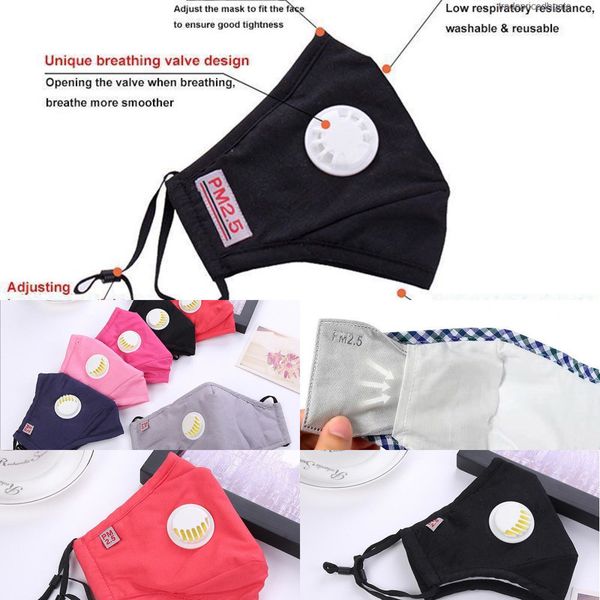 

with cotton face selling reusable masks breath valve pm2.5 mouth mask anti-dust fnhu kmzh