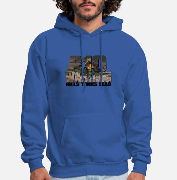 

a-10 warthog kills tanks dead hoodie1, Black