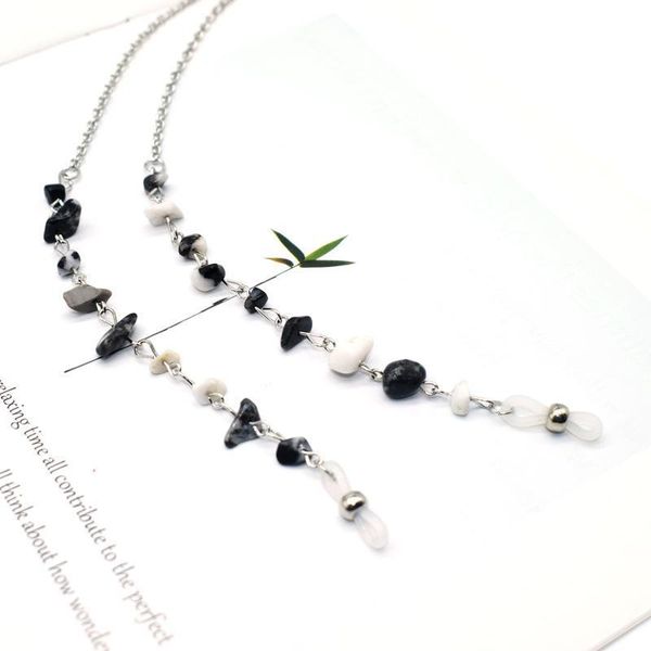 

2020 multi color irregular stone eyeglasses chain fashion women sunglasses chain holder lanyard glasses accessories h jllysy