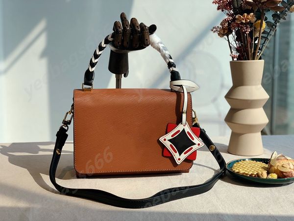 

selling classic original luxury twist bag leather shoulder crossbody bags