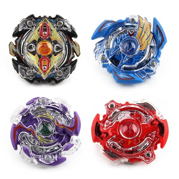 

4pcs set spin arena toys bb807d metal fight bey metal 4d fusion with launcher handle stage spinning for kids wmtxnd