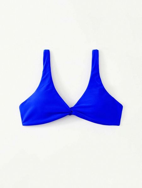 

twist detail bikini b0yu#, White;black