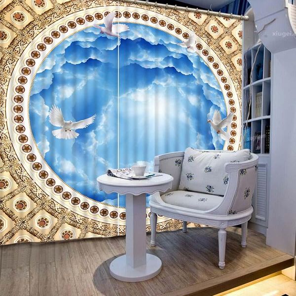 

3d printing curtains variety of lifelike hd scenery 3d curtains bedroom living room drapes l cortinas de sala cl-086