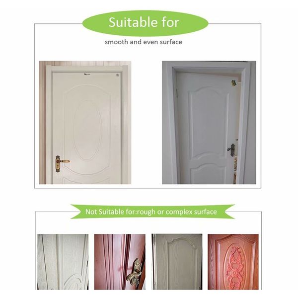 

77x200cm 3d-ландшафтные дверные наклейки для гостиной спальня diy pvc самоклеящиеся обои домашнее декор водонепроницаемая роспись наклейки f