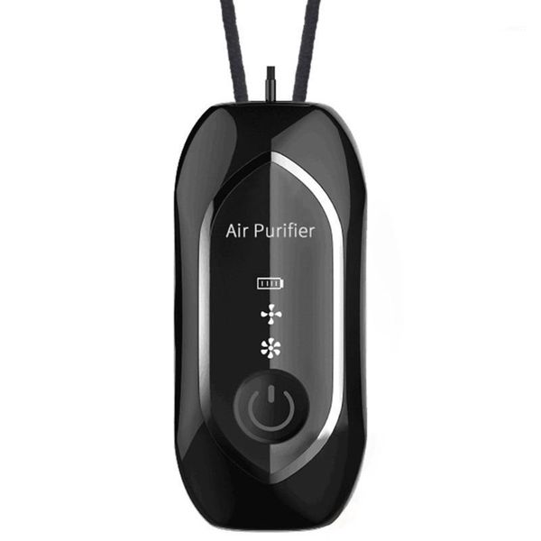 

household air purifier negative ion purifier hanging neck mini portable usb air cleaner low noise1