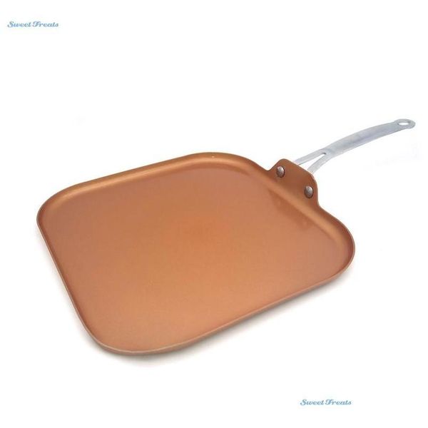 

sweettreats copper pan 11 -inch nonstick copper ceramic coating pan with stainless steel handle dishwasher jllpko loveshop01