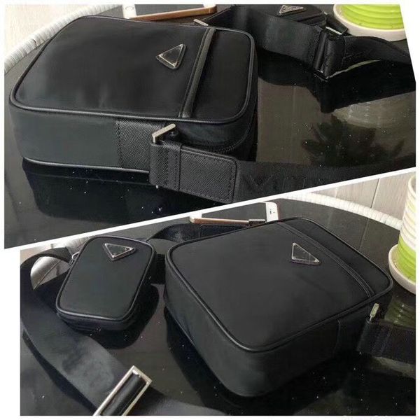 

factory shoulder wholesale classic size quality bag double suit canvas leather 16*20*5cm men's global cowhide bag handbag 2vh112 lu jjk, Red;black