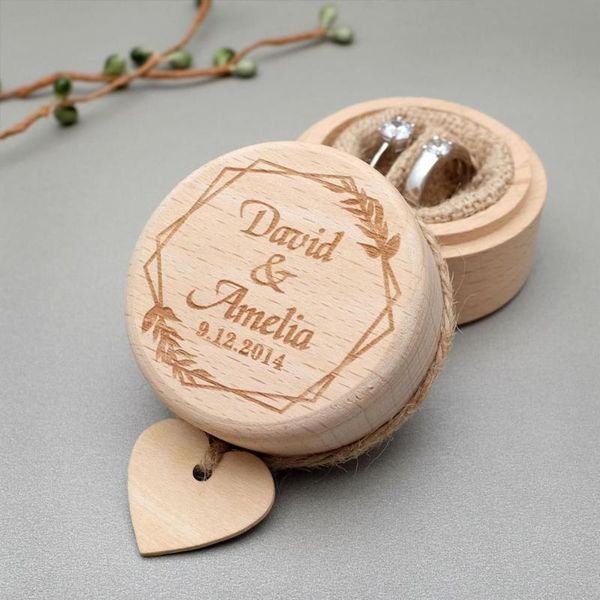 

sashes rustic wedding ring bearer box, personalized wooden engraved, customized gift