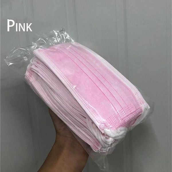 

face ups 200x disposable anti mouth pollution breather 3 ply & earloop protective mask fast delivery