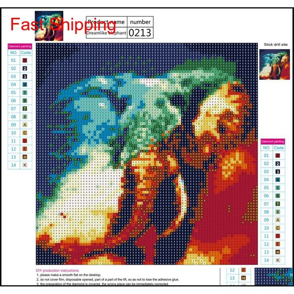 

0213 elepdiy 5d diamond painting crafts cross stitch diamond embroidery sewing pattern rhinest qylmpt packing2010