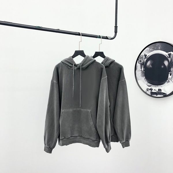 

womens hoodie with lock pattern in front 2020 new hooded clothes girls hiphop hoodie streetwear washed material 2021 wholesale high quality, Black