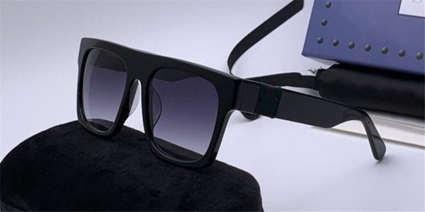 

new fashion sunglasses 05348 square simple frame protective glasses popular outdoor 400 lens protection style, White;black