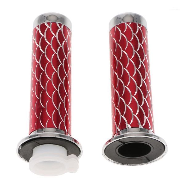 

1 pair 7/8'' 22mm motorcycle handlebar throttle twist handle grips1