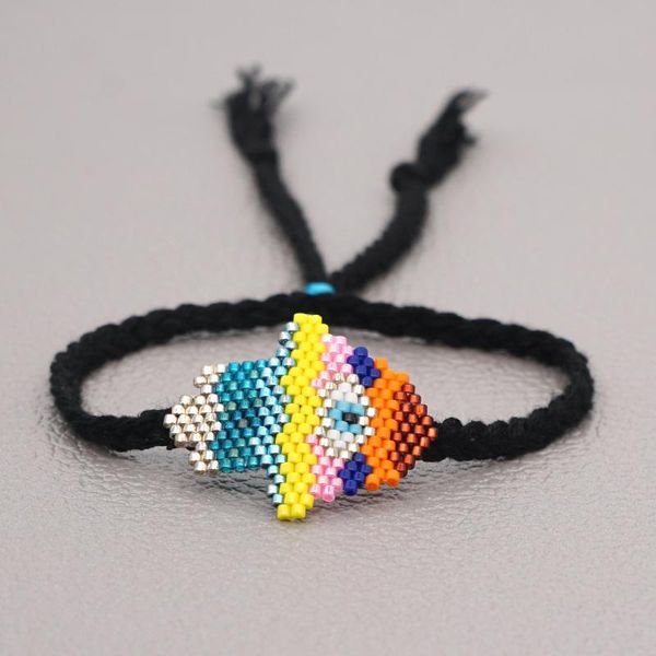 

go2boho miyuki bracelets hamsa hand bracelet for girl fashion evil eye pulsera bohemian color jewelry wholesale bead jewellery, Golden;silver