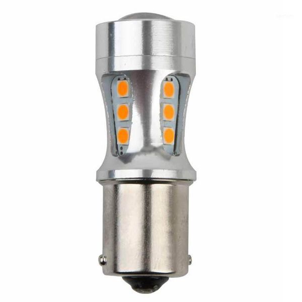 

p21w led car 1156 led ba15s p21w s25 18 3030 chips 6000k reverse lamp drl car tail bulb1