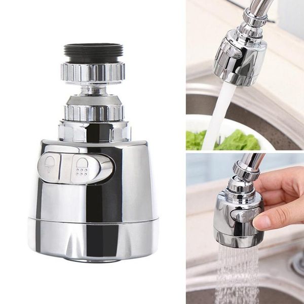 

new flexible tap faucet extender stainless steel 360 rotating aerator faucet filter adapter spray head kitchen bath accessories