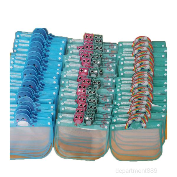 

cute kids face shield transparent anti-fog full eyes protector cartoon study school anime gift designer mask owc1142