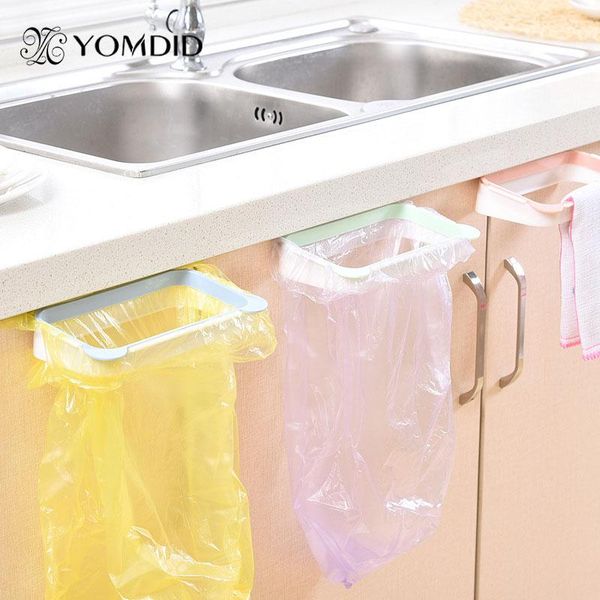 

rubbish hanger storage bage rack durable abs plastic kitchen cupboard hanging garbage multifunctional rack easy use estante colg bbyjsr