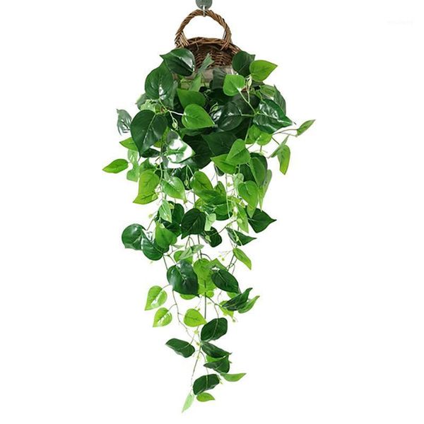 

decorative flowers & wreaths artificial vine hanging fake greenery plant for garden yard decor1