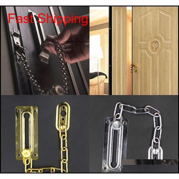

chrome chain door safety guard latch security peep bolt locks cabinet latche qyljjx yh_pack