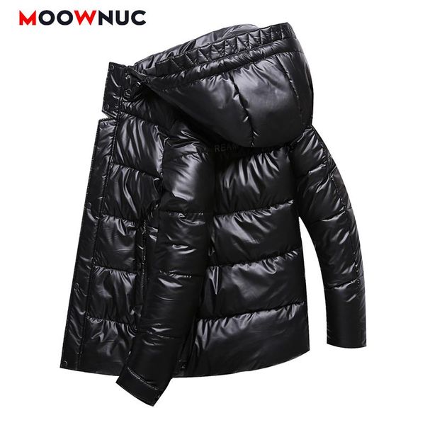 

men's down & parkas overcoat thicken fashion parka male outwear mens 2021 casual jacket waterproof autumn winter thermal homme coats 4x, Black