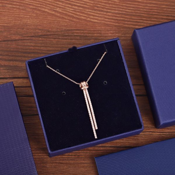 

luxury designer jewelry women necklace chain designer necklace fashion lady pendant necklaces for christmas gift, Silver