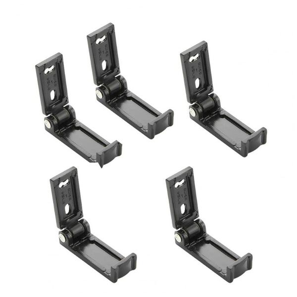 

hooks & rails 5pcs wall mount no drilling foldable hook towel holder bathroom kitchen supplies
