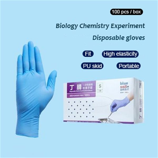 

no powder protective examination gloves, nitrile disposable gloves
