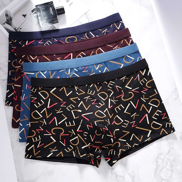 

new style pure cotton men's flat legged junior student's boxer underwear fat man oversize loose pants, Black;white